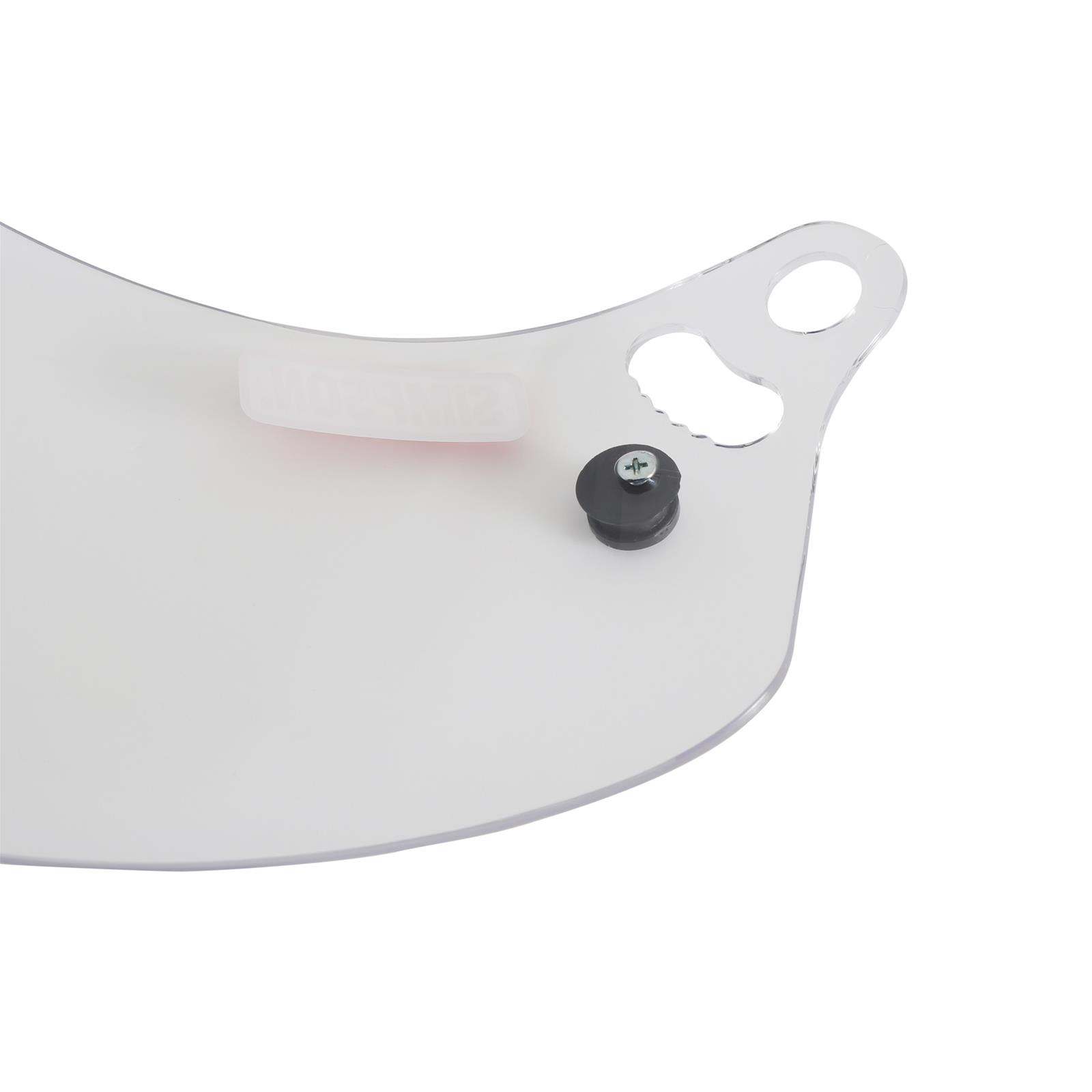 Simpson Replacement Helmet Shields VPR00 Shields, Replacement, Clear, Anti-fog Coating, Viper, Each thumbnail 5