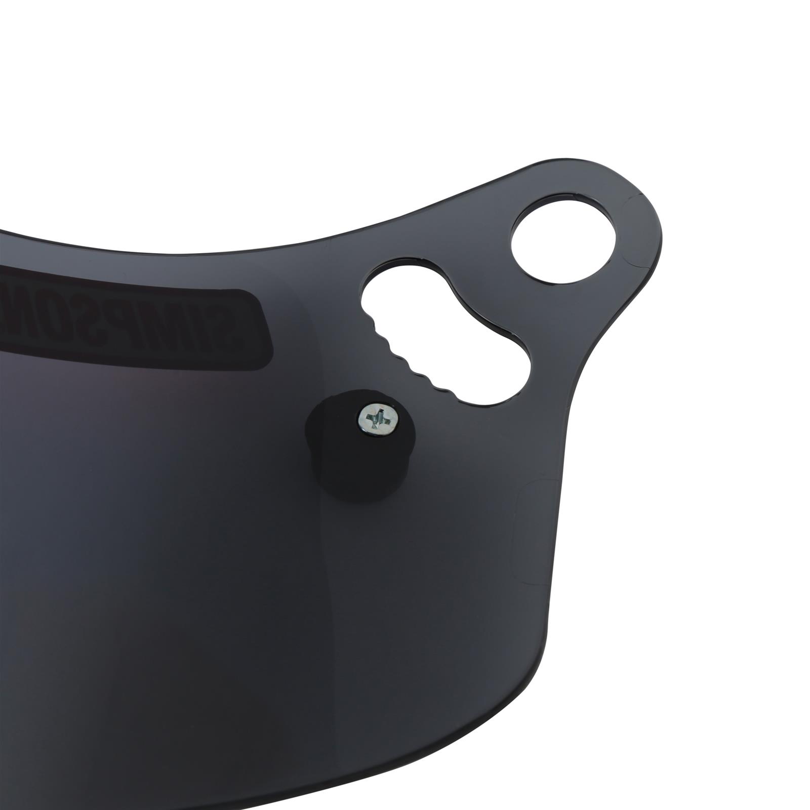Simpson Replacement Helmet Shields VPR01 Shields, Replacement, Dark Smoke, Anti-fog Coating, Viper, Each thumbnail 5