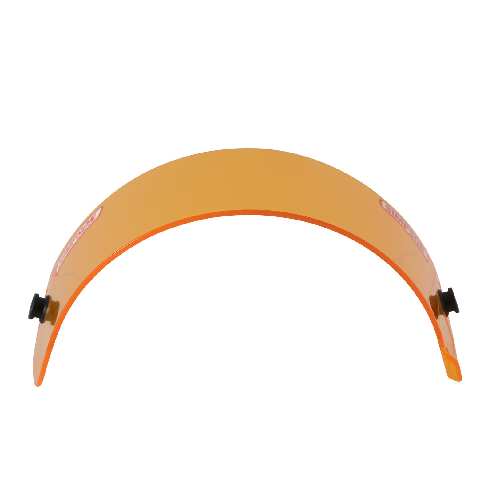 Simpson Replacement Helmet Shields VPR02 Shields, Replacement, Amber, Anti-fog Coating, Viper, Each thumbnail 5