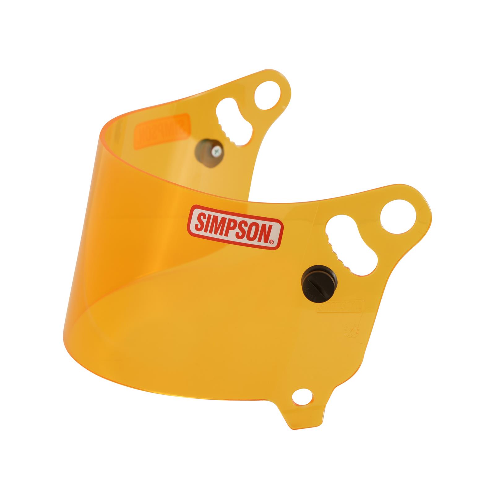 Simpson Replacement Helmet Shields VPR02 Shields, Replacement, Amber, Anti-fog Coating, Viper, Each thumbnail 6