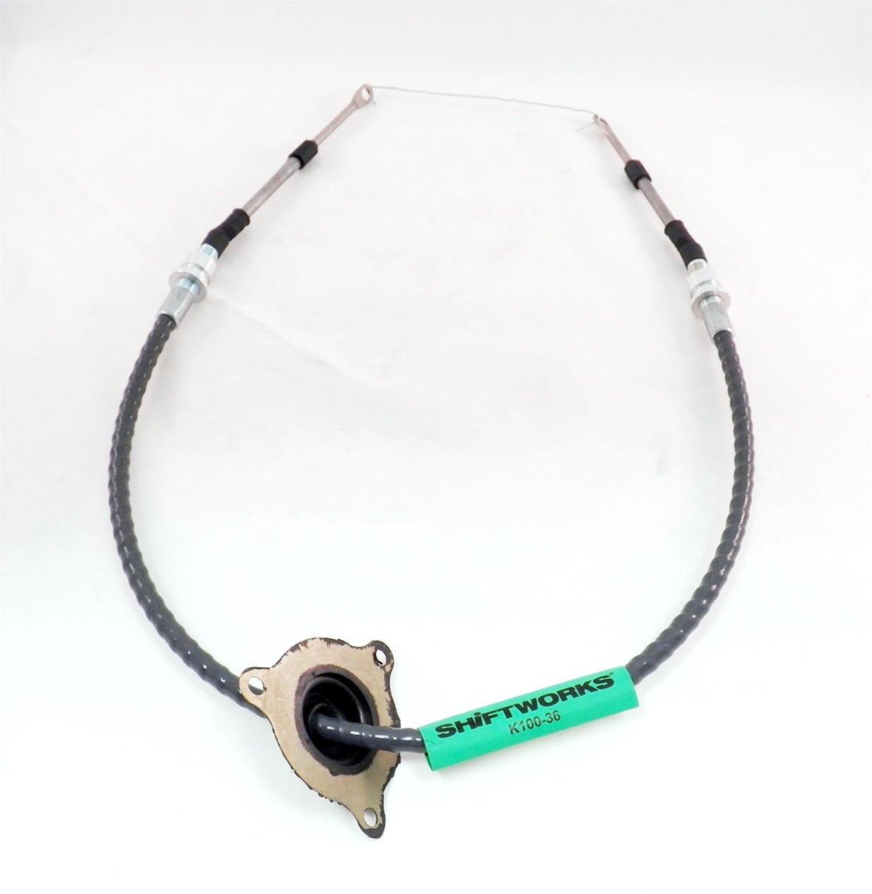 Shiftworks K10036 Shiftworks Automatic Transmission Shifter Cables Summit Racing