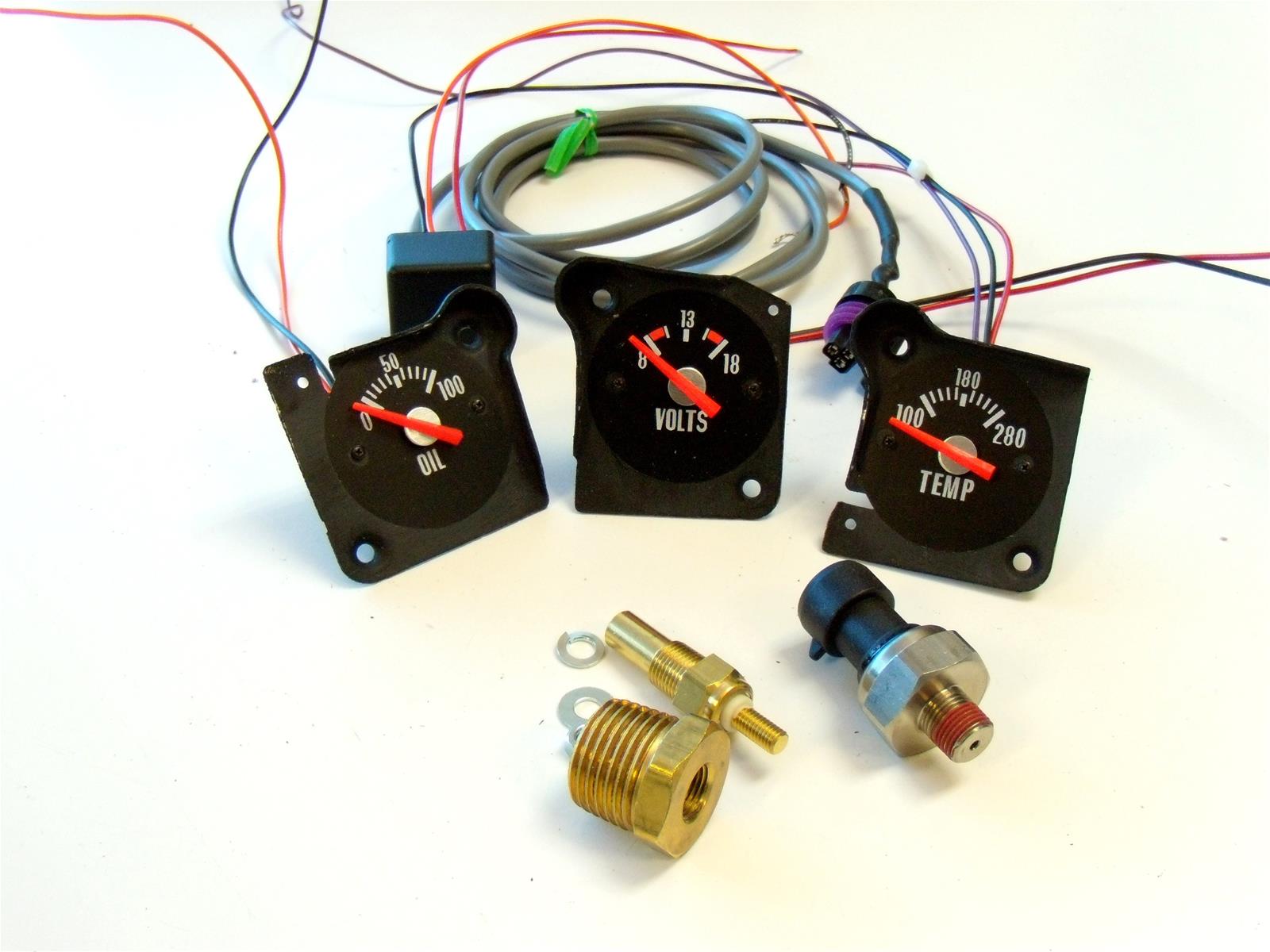 Shiftworks S511W Shiftworks Gauge Conversion Kits Summit Racing