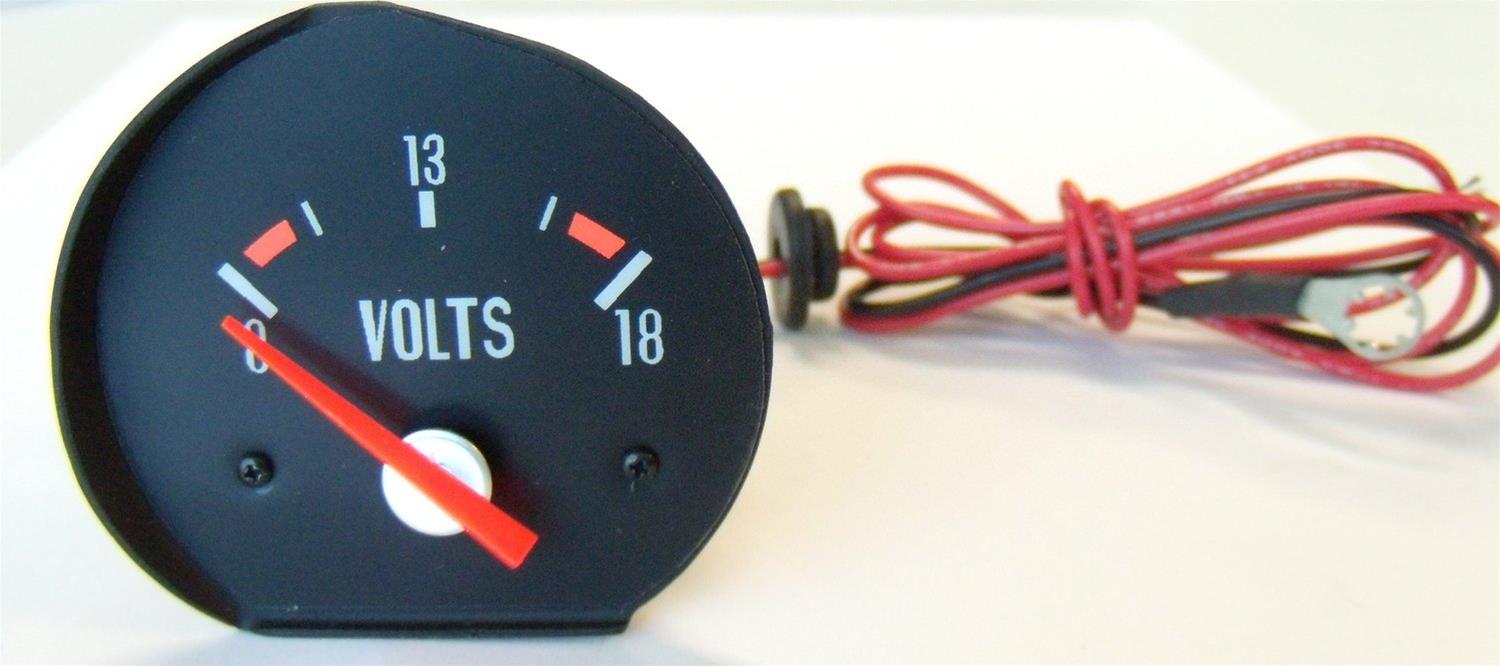 Shiftworks S535G Shiftworks Replacement Voltmeter Gauges Summit Racing