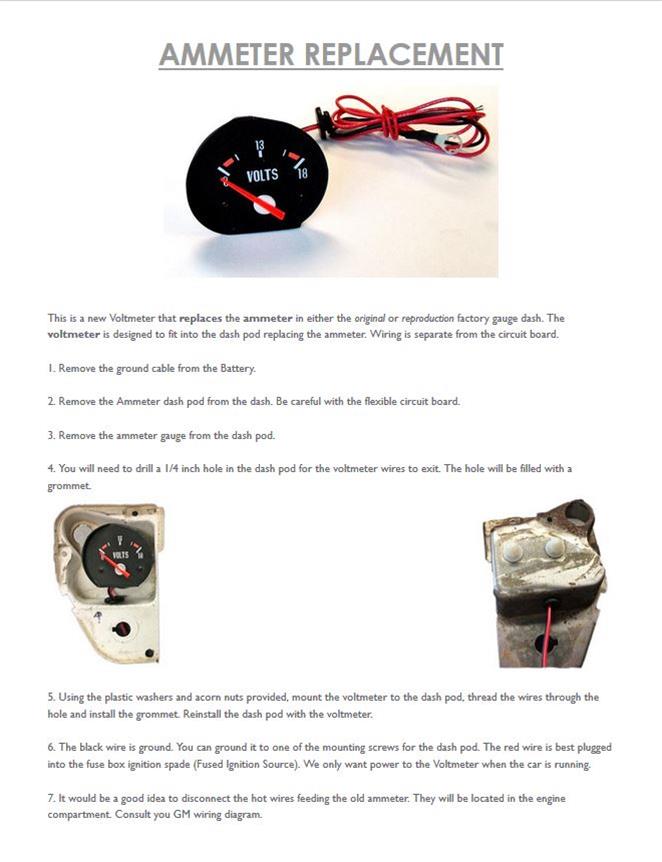 Shiftworks S535G Shiftworks Replacement Voltmeter Gauges Summit Racing