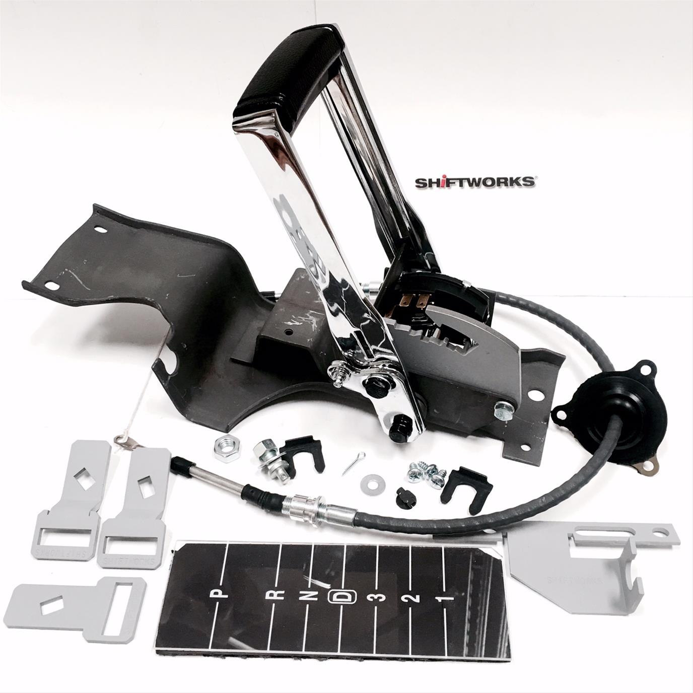 Shiftworks Sw1023 R Shiftworks Automatic Transmission Floor Mount Shifters Summit Racing 0671