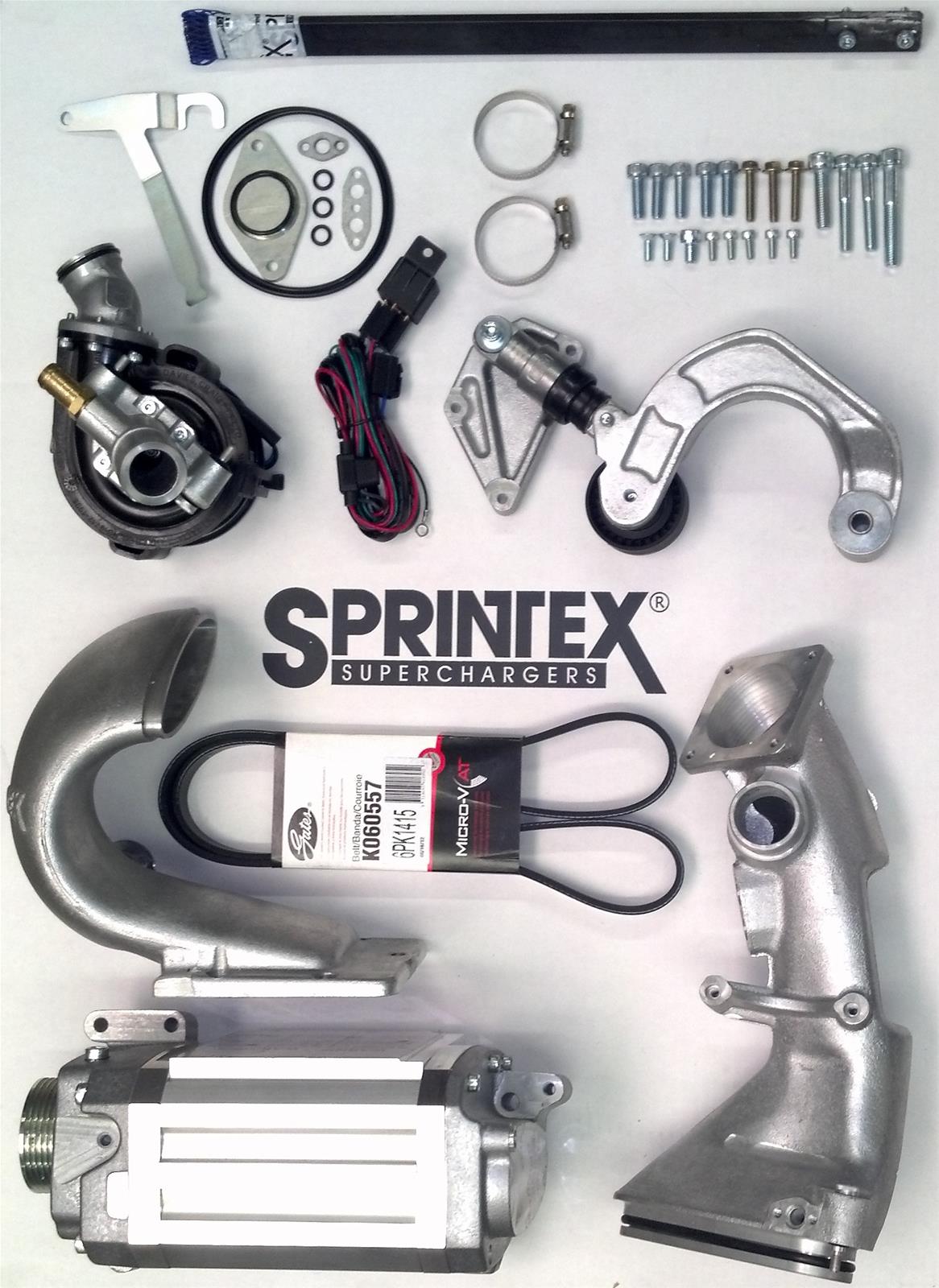 Sprintex USA 254A1001 Sprintex Twin Screw Supercharger Kits