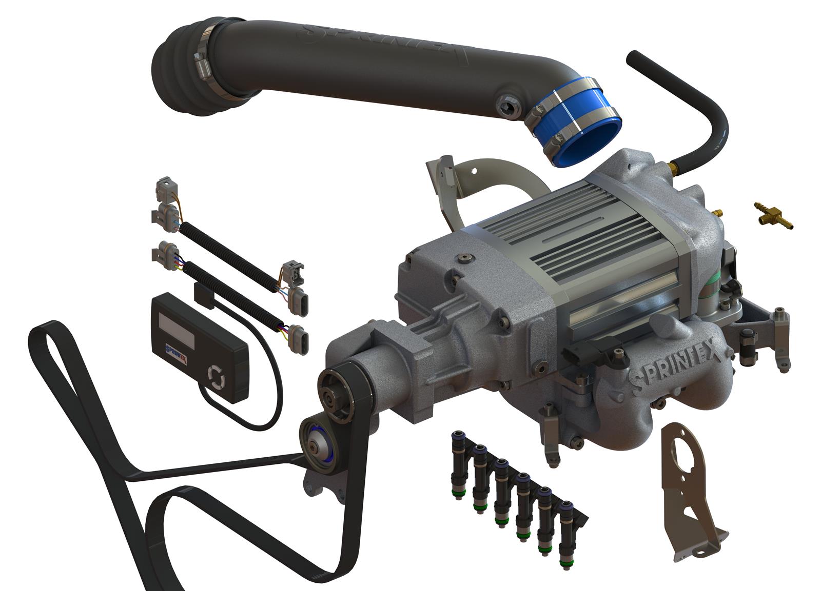 Sprintex USA 257A1005 Sprintex Twin Screw Supercharger Kits