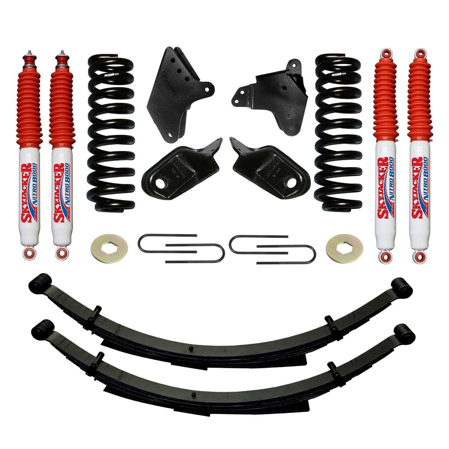 Skyjacker Suspensions Suspension Leveling & Lift Kits 184F2KS-N Kit-Suspension w/Shock, 3"SYS 80-96 F2/350 2WD 4NIT