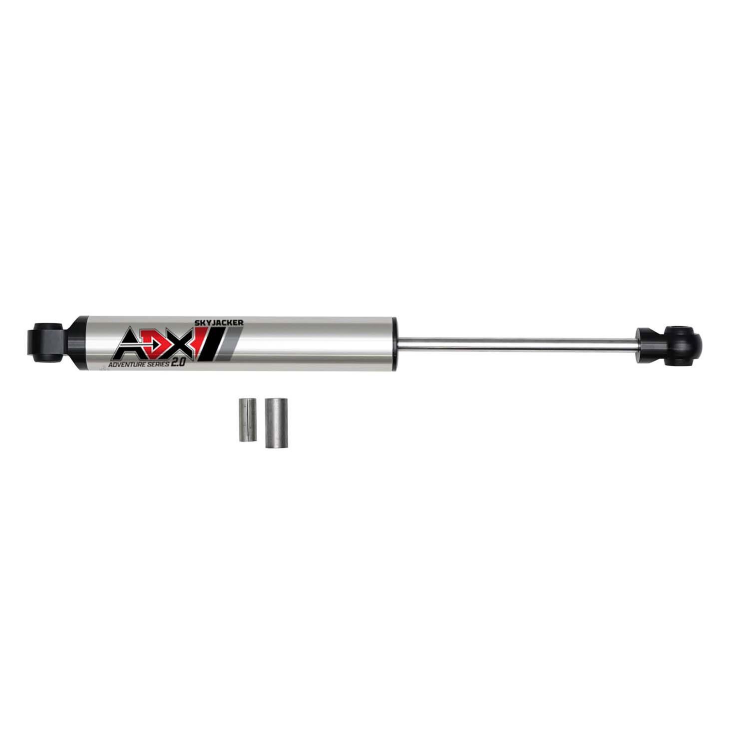 Skyjacker ADX 2.0 Steering Stabilizers for 2014-2020 2500, 3500 - 2014 Stabilizer, 2.0, Machined Polished, Hard Anodized, Single, Ram, Each