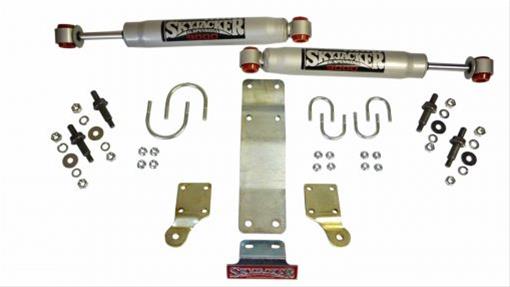 Skyjacker 2007-2017 Jeep Wrangler (JK/JKU) (Use w/ JK717TR) Dual Steering Damper Kit w/ 9000 Series