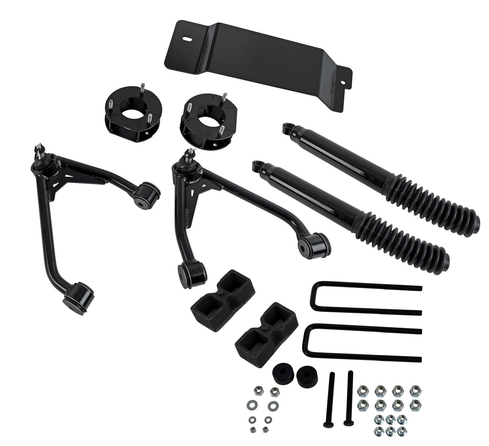 Skyjacker 2014-2016 GM 1500 4WD (w/Cast UCA) 3.5-4in UCA Lift Kit w/Rear Black Max B8500 Shocks