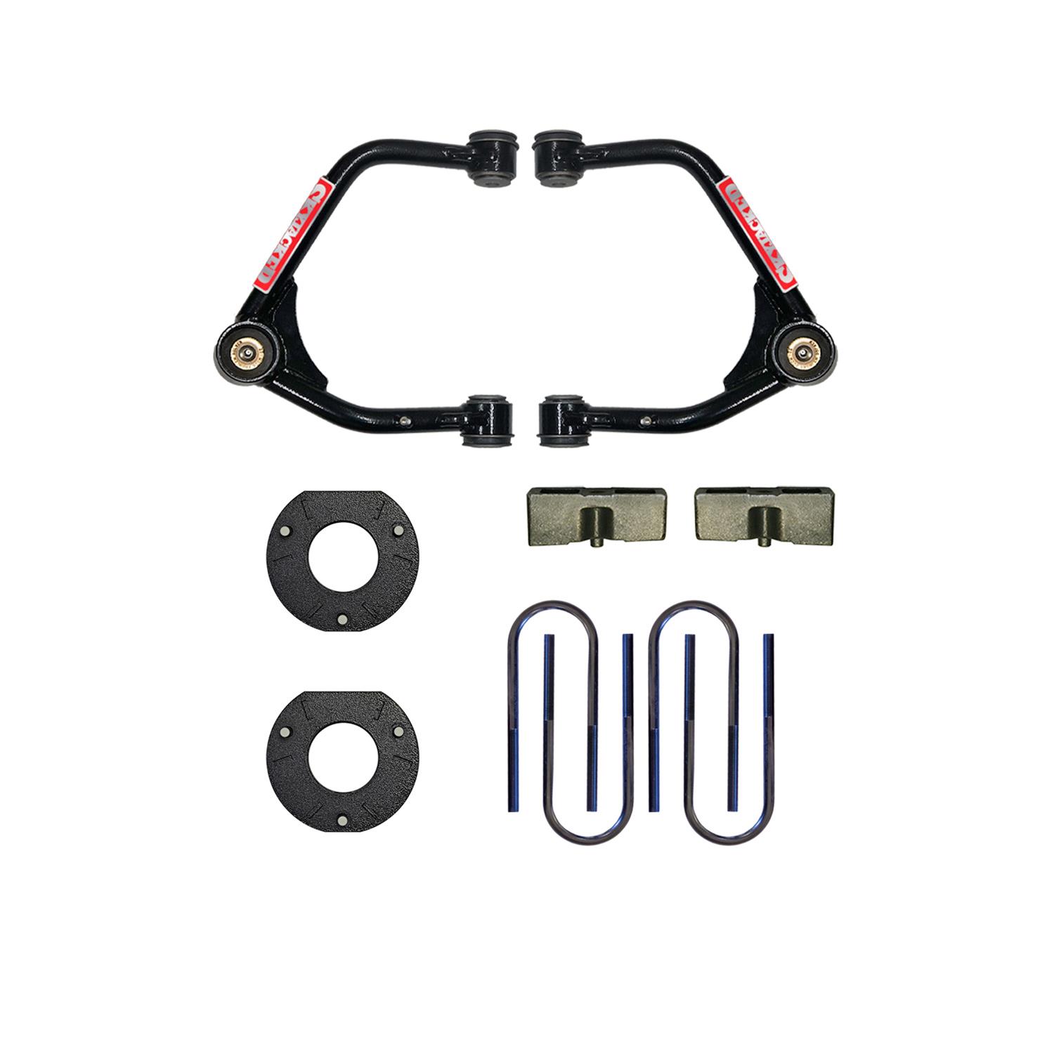 Skyjacker Suspensions Suspension Leveling & Lift Kits C19350M 3.5 in. Component Box With Upper Control Arms.