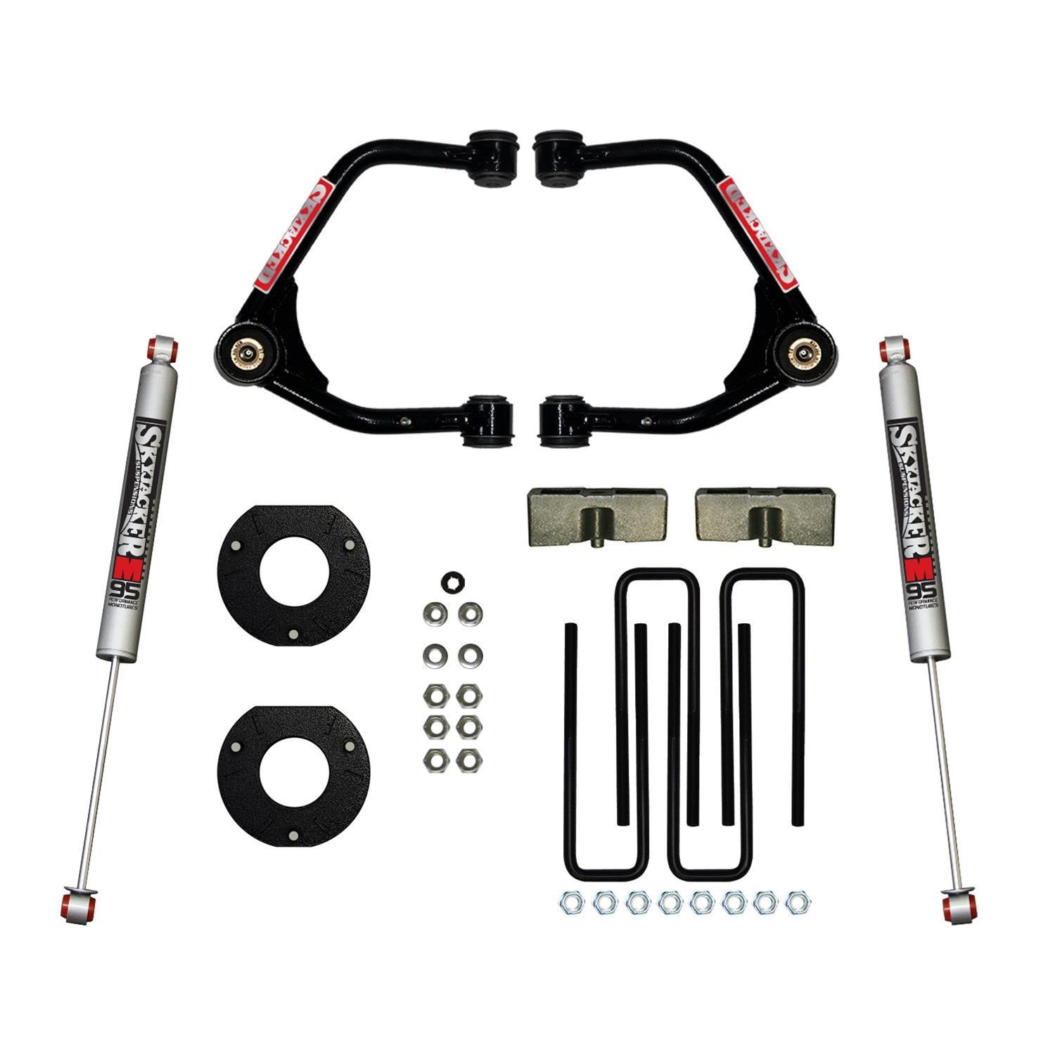 Skyjacker Suspension 3.5in Lift Kit w/Rear M95 Shock 19-21 GMC Sierra 1500(Crew Cab Short Bed)