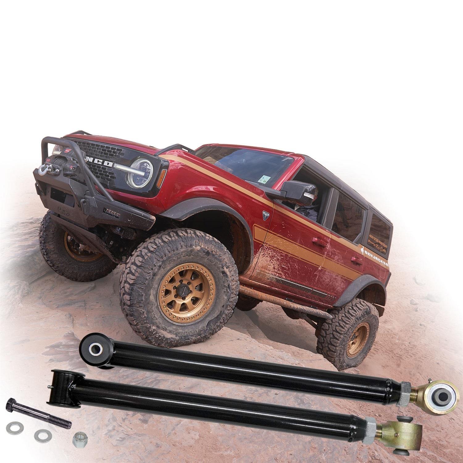 Skyjacker Suspensions - Control Arms for 2021-2024 BRONCO FB04LLR-SX Suspension Link Arm Kit, 21 REAR LWR FLX,PAIR