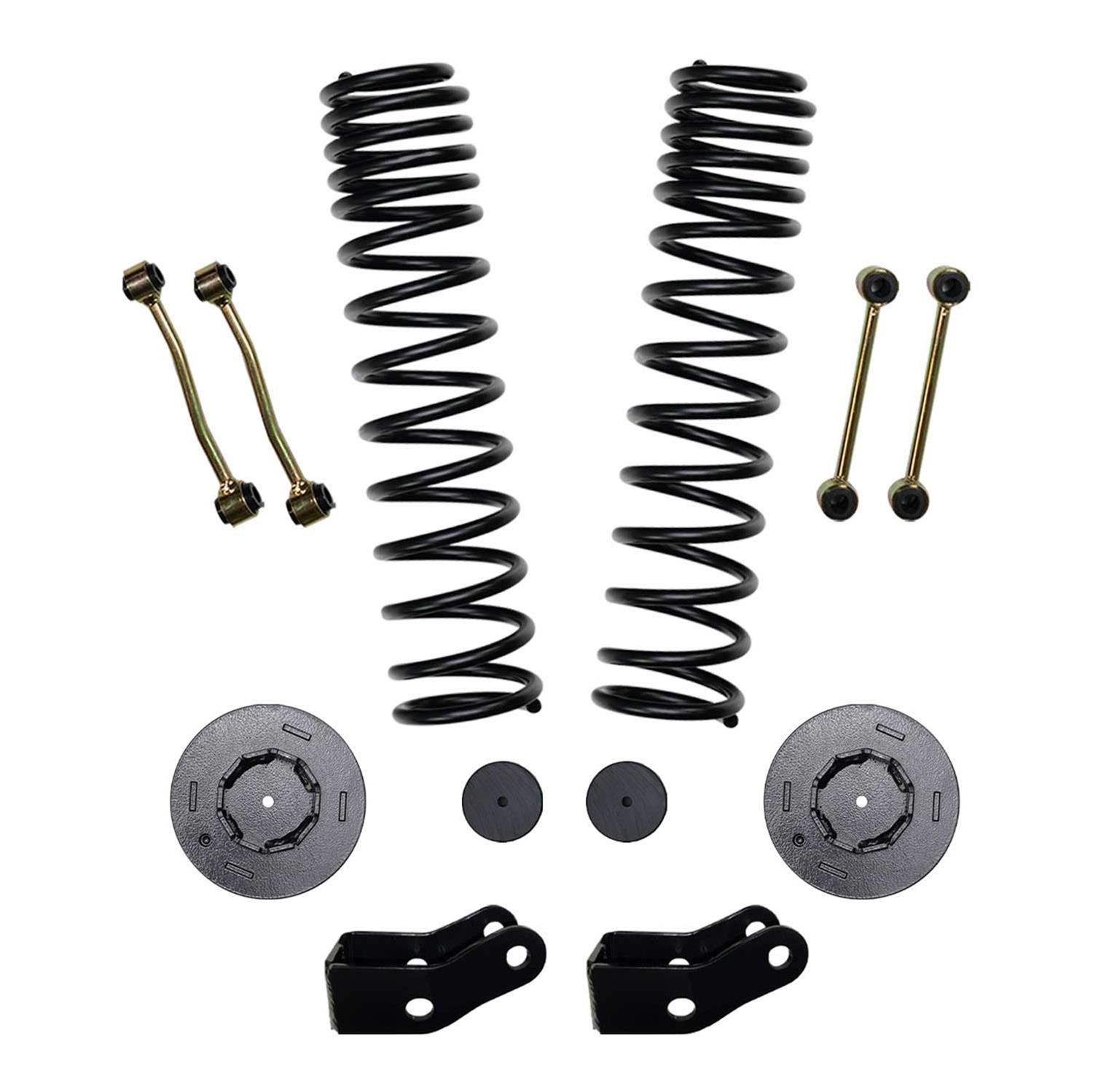 Skyjacker Suspensions - Suspension Leveling & Lift Kits for 2022-2024 GLADIATOR G250PELT Kit-Suspension, 2.5"GLAD KT,NR LT SP,EXTS