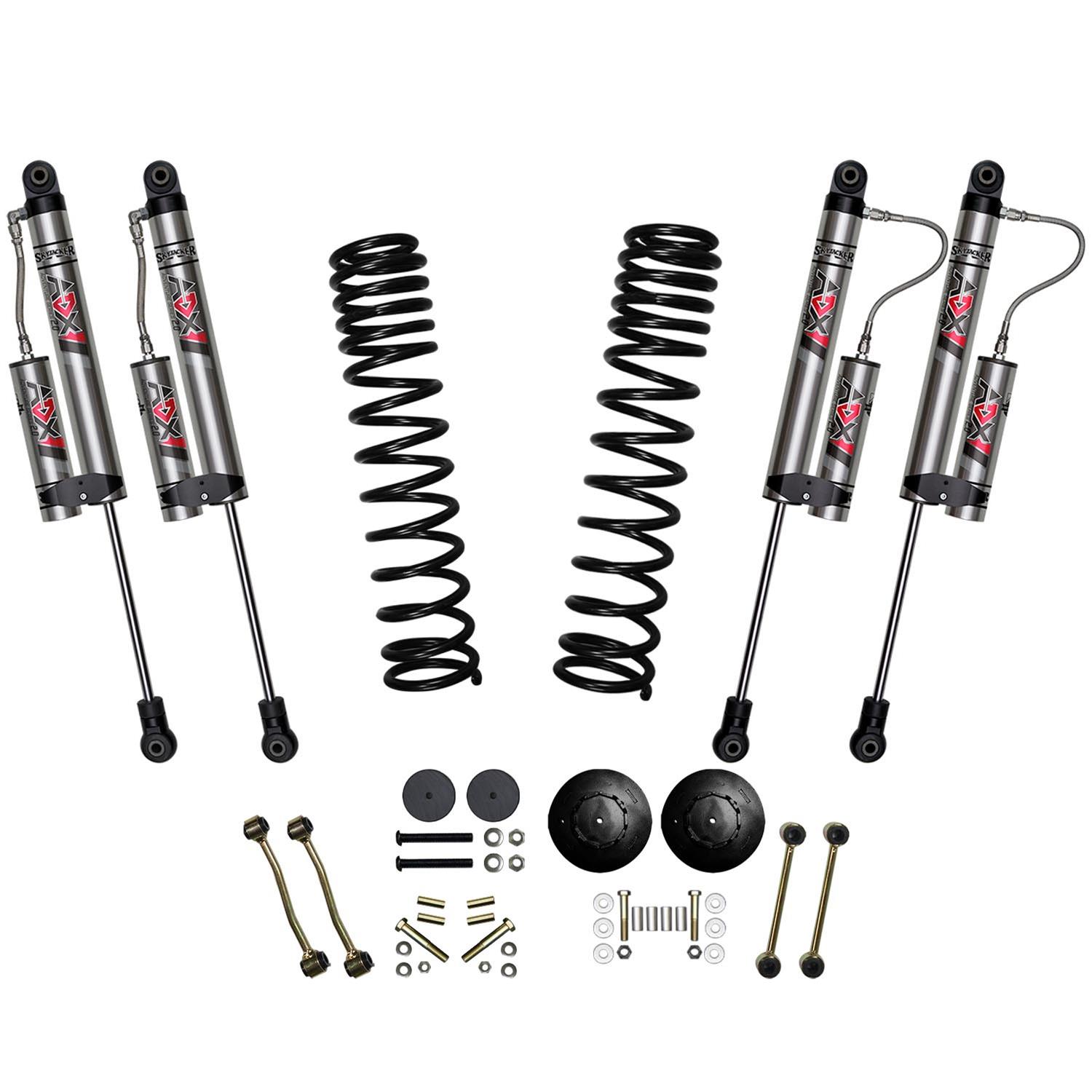 Skyjacker Long Travel Lift Kits with ADX 2.0 Adventure Series Remote Reservoir Shocks for 2020-2024 GLADIATOR - G250RKXLT Suspension Kit, Reservoir, Shocks, 2.5 in. Front, 2.5 in. Rear, Jeep, Rubicon, Kit
