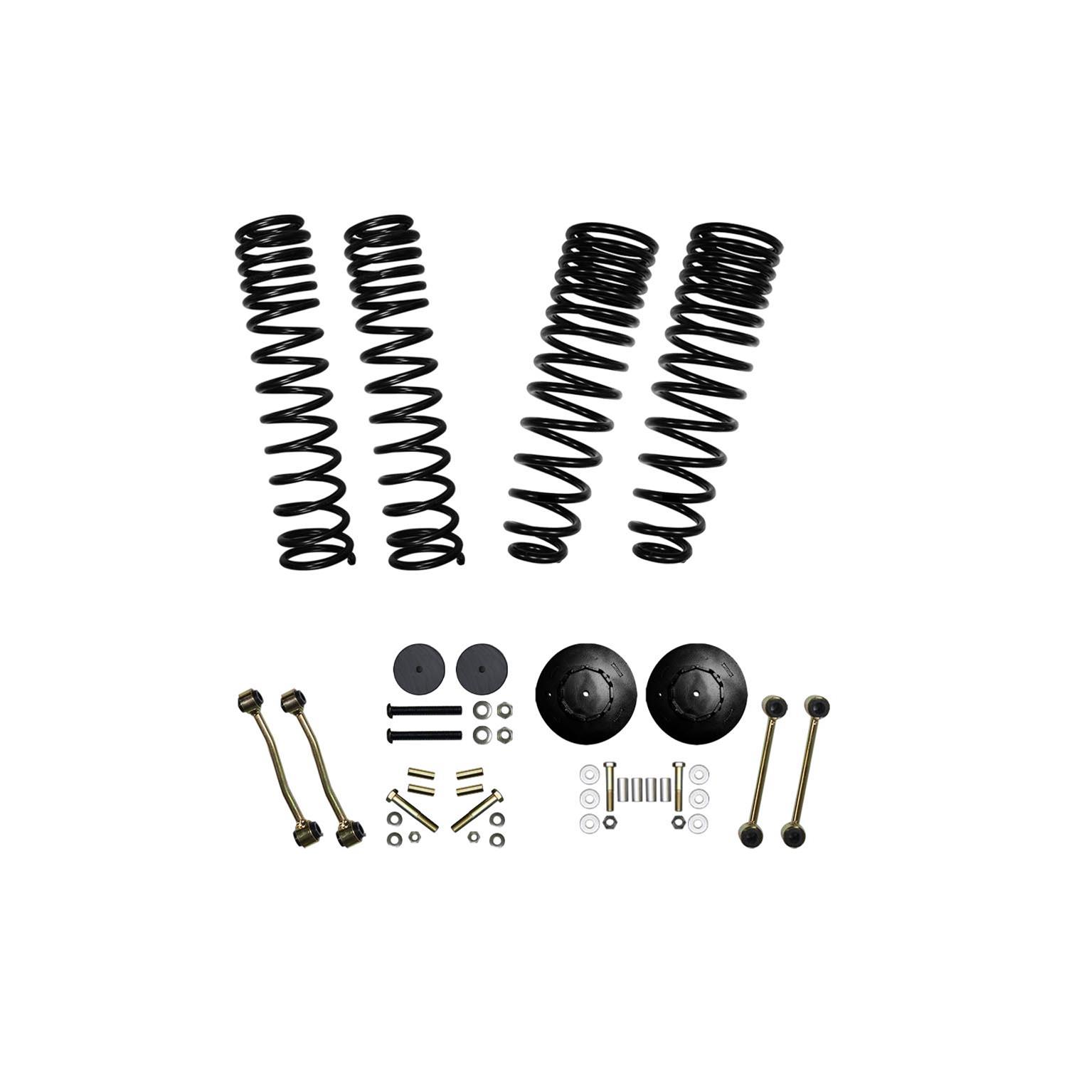 Skyjacker Suspensions Suspension Lift Kit Components G251RLTD 2.5 in. Component Box With Dual Rate Long Travel Coil Springs.
