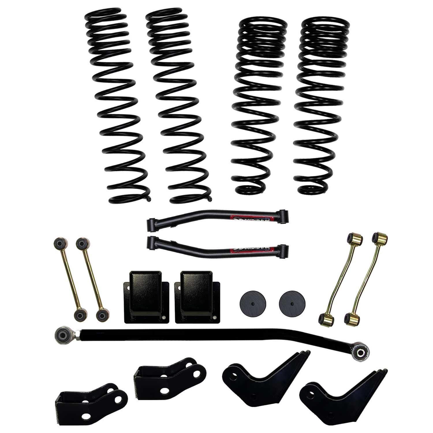 Skyjacker Suspensions - Suspension Leveling & Lift Kits for 2022-2024 GLADIATOR G351PELT Kit-Suspension, 3.5"GLAD KT,NR LGTRV,EXT