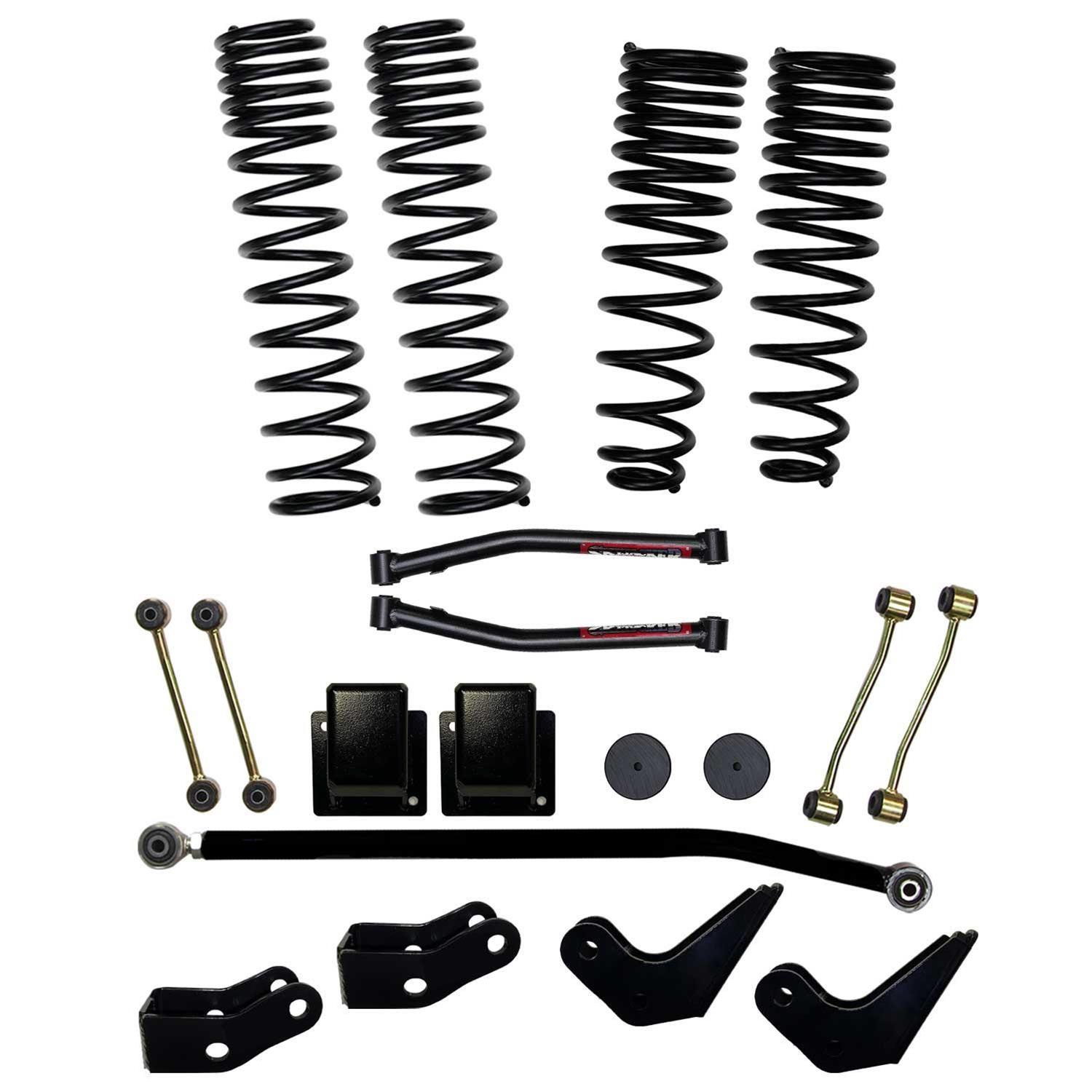 Skyjacker Suspensions - Suspension Leveling & Lift Kits for 2023-2024 GLADIATOR G351RPELT Kit-Suspension, 3.5"GLAD KT,RUBI LGTRV,EXT