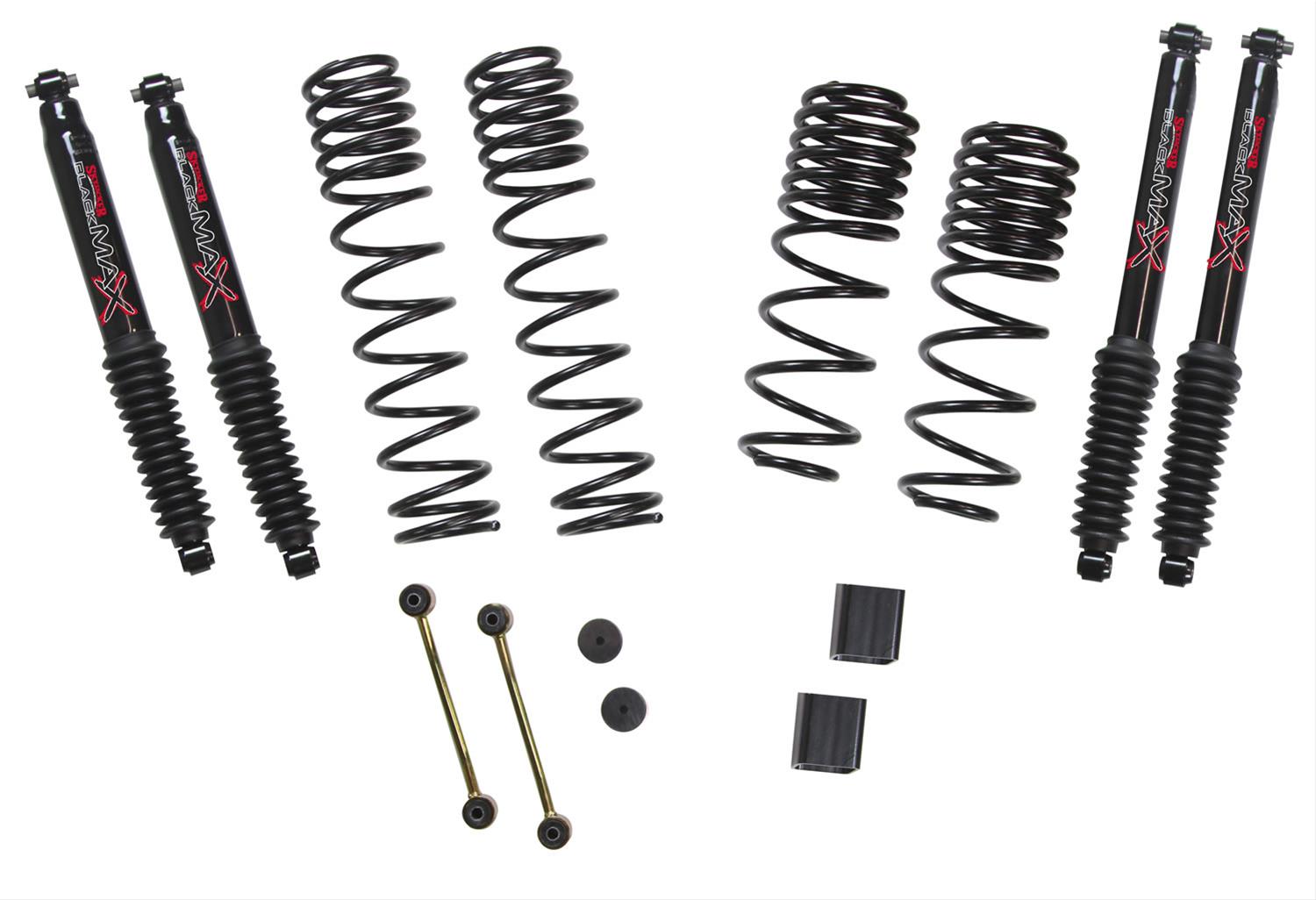 Skyjacker 2018 Jeep Wrangler JL 4 Door 4WD (Non-Rubicon) Long Travel 2 Stage 1in-1.5in Coil System