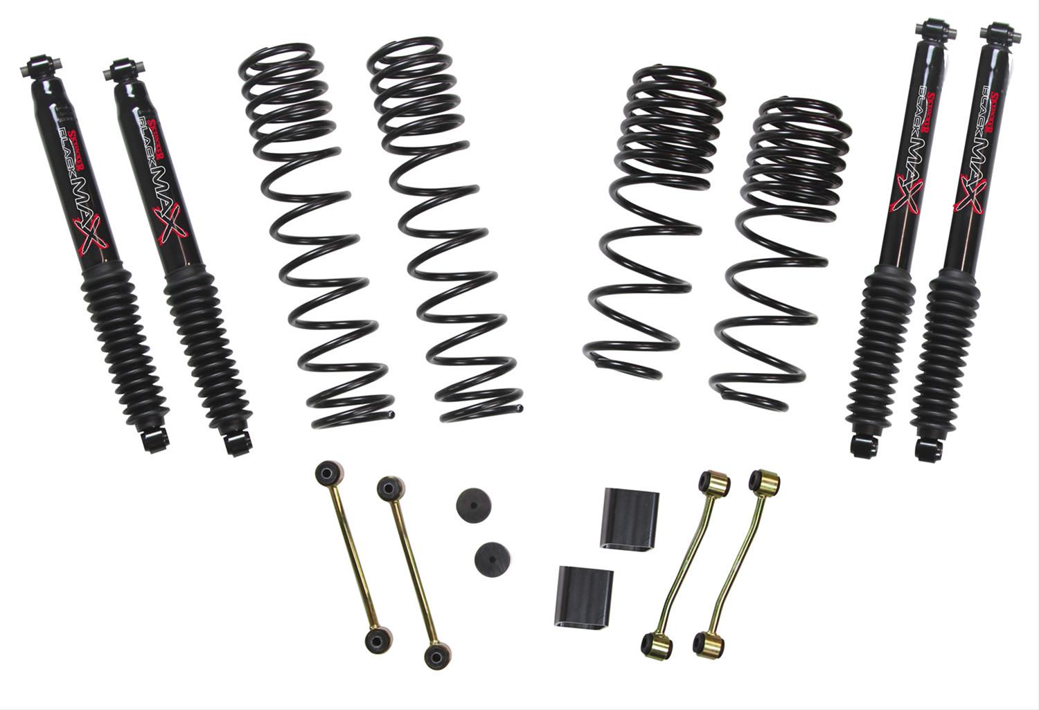 Skyjacker 2018 Jeep Wrangler JL 4 Door 4WD (Rubicon) Long Travel 2 Stage 2in-2.5in Coil System