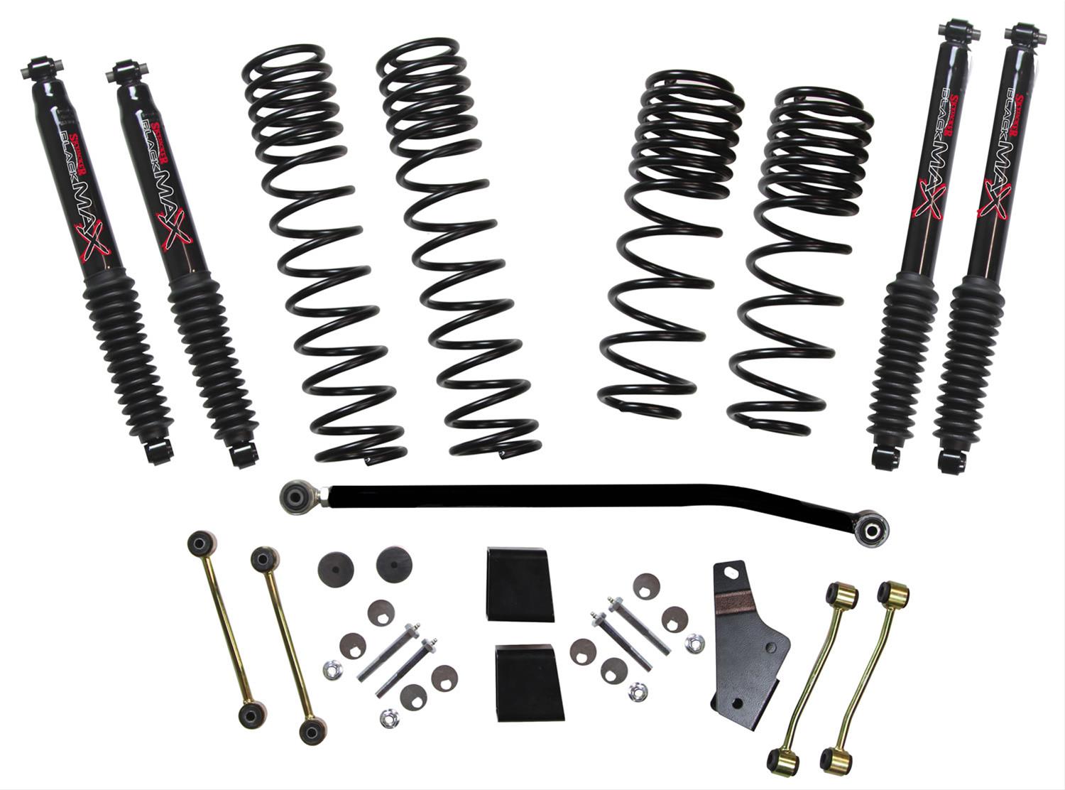 Skyjacker 2018 Jeep Wrangler JL 4 Door 4WD (Rubicon) Long Travel 2 Stage 3.5in-4in Coil System