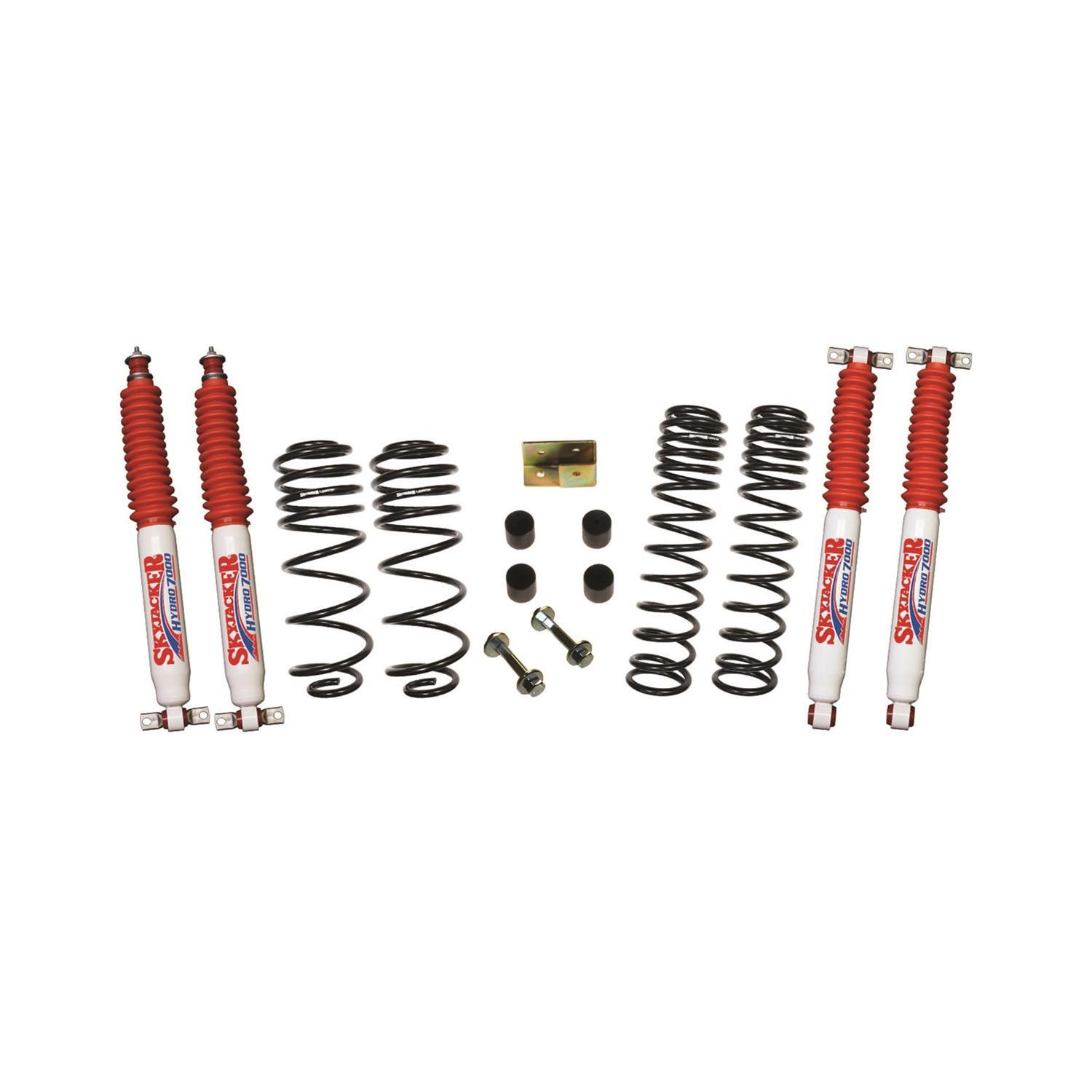 Skyjacker Suspensions TJ25BPHLT Skyjacker Long Travel Lift Kit Systems with Hydro 7000 Shocks