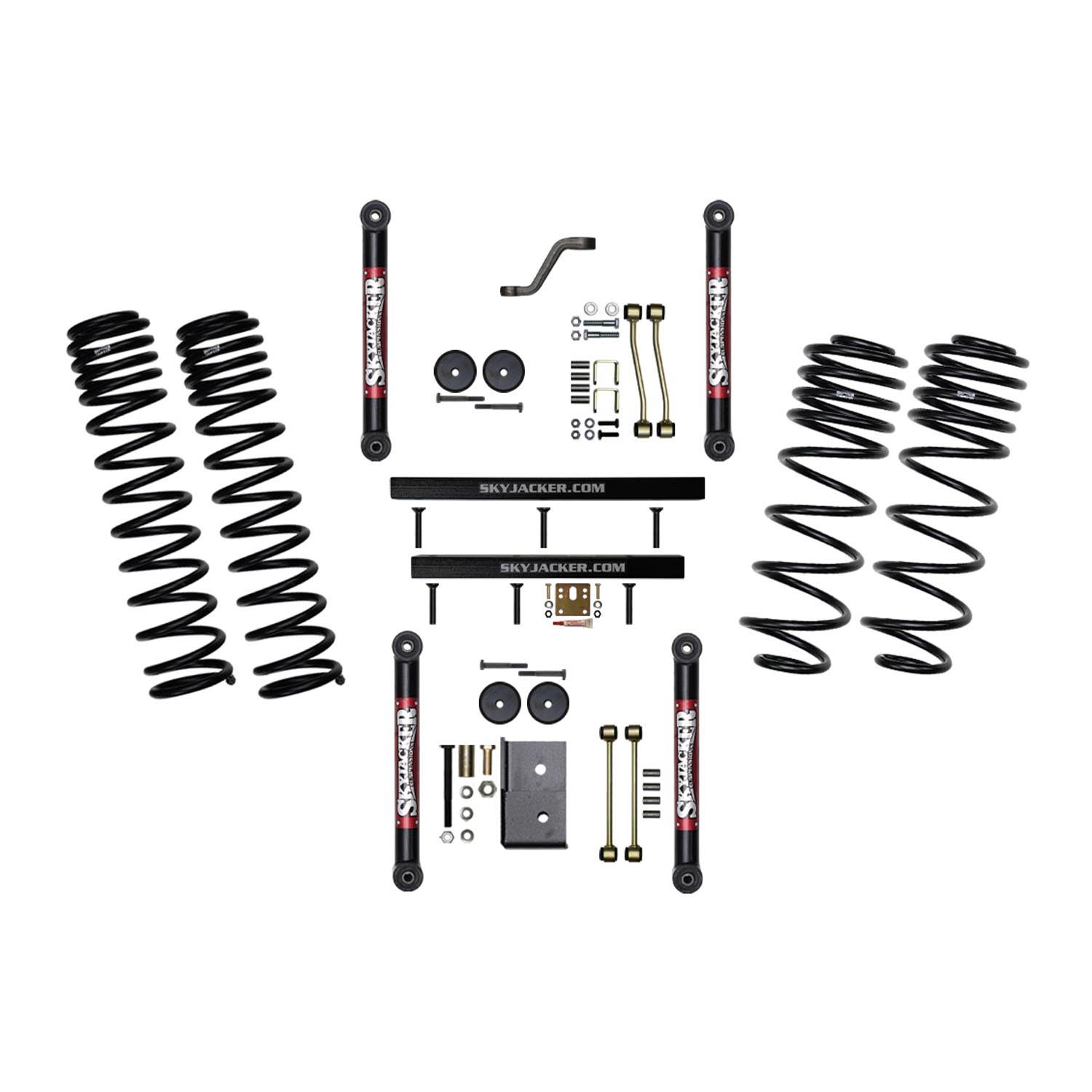 Skyjacker Suspensions - Suspension Lift Kit Components for 1997-2002 WRANGLER TJ401BLT Kit-Suspension Component
