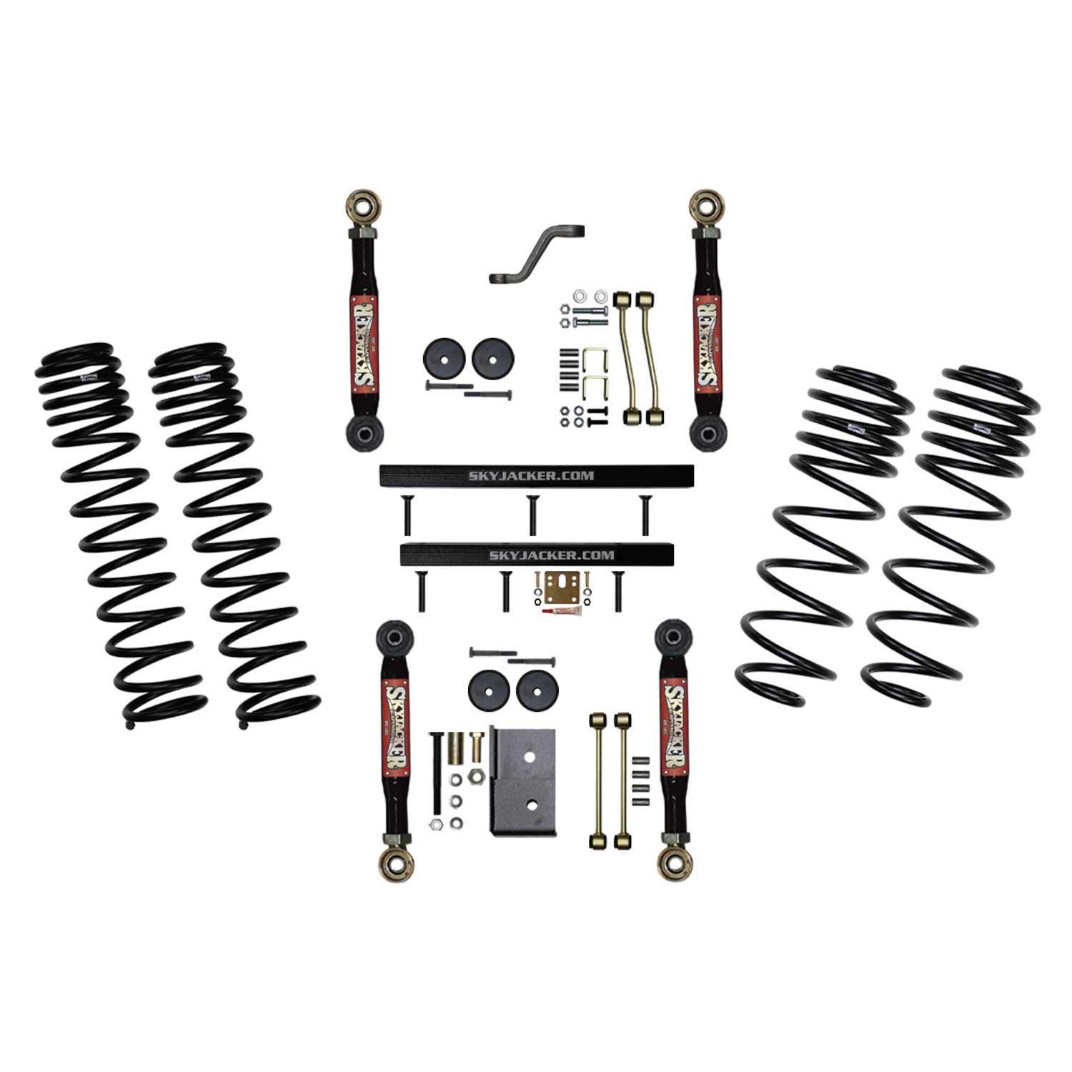 Skyjacker Suspensions - Suspension Lift Kit Components for 1997-2002 WRANGLER TJ401BLTX Kit-Suspension Component