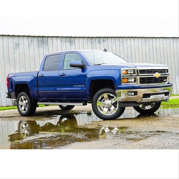 Superlift 14-18 Chevy Silv 1500 4WD 3.5in Lift Kit w/ Alum/Stamped Steel Control Arms & Rear Shocks thumbnail 2