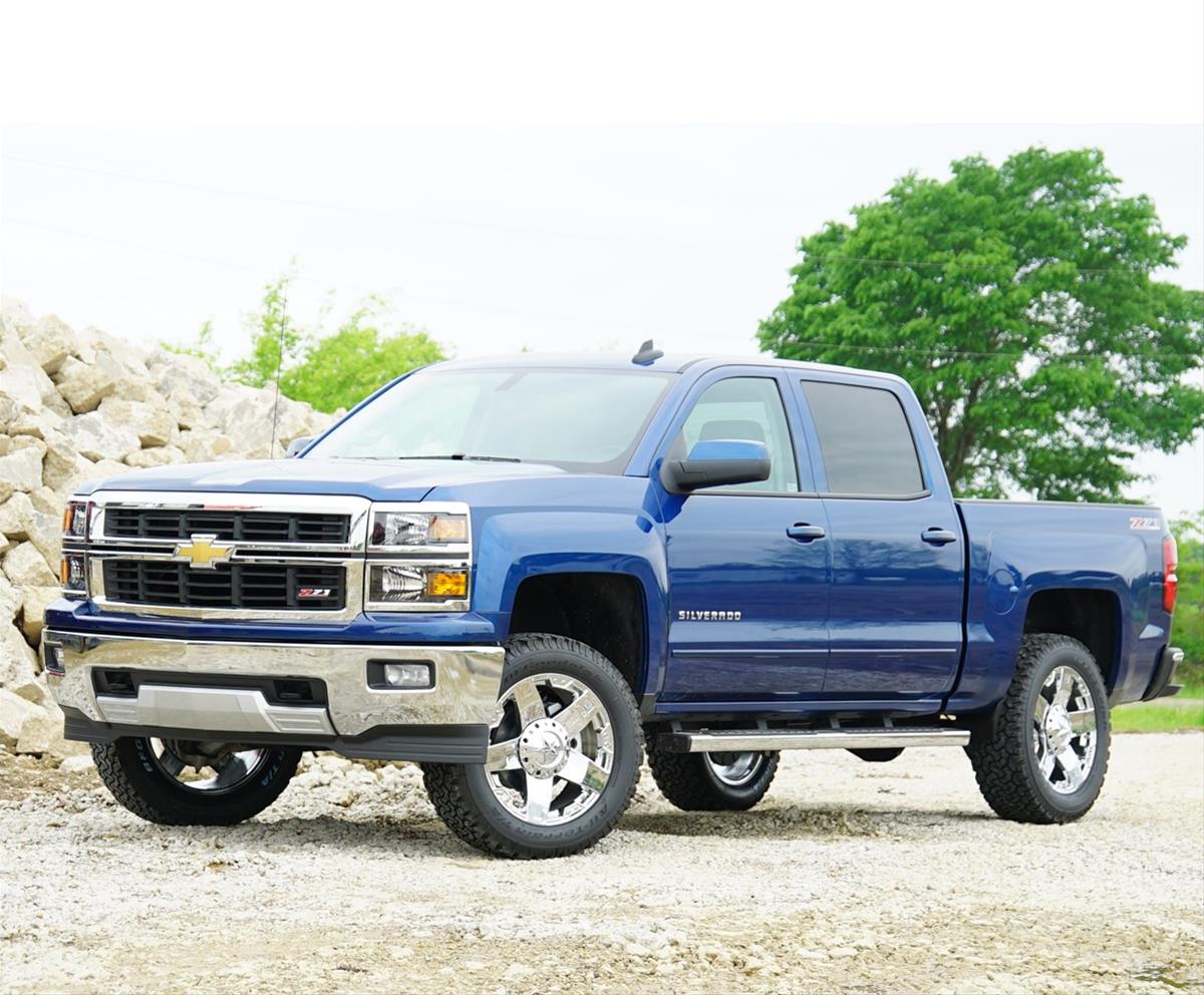 Superlift 07-16 Chevy Silv 1500 4WD 3.5in Lift Kit w/ Cast Steel Control Arms & Rear Shocks thumbnail 3
