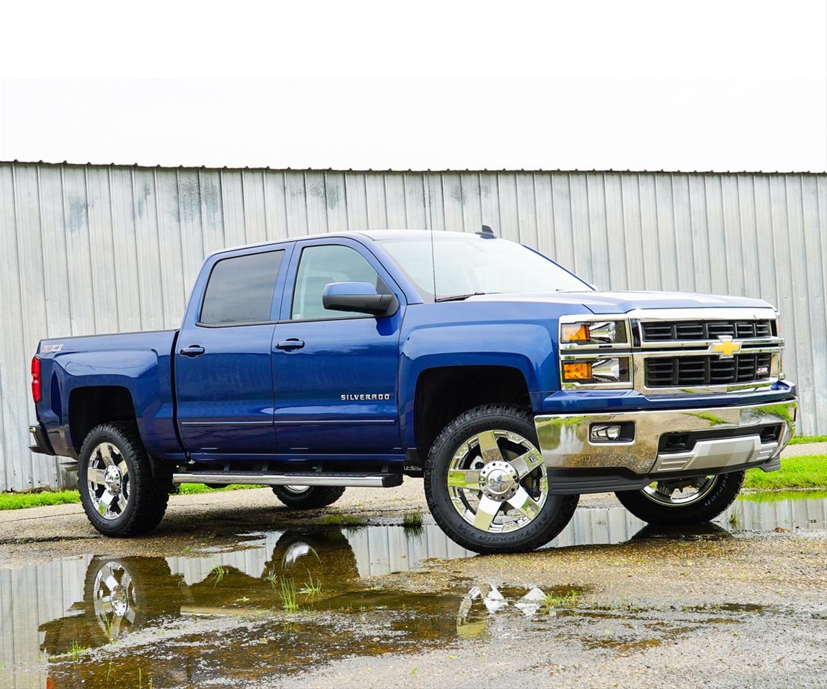 Superlift 07-16 Chevy Silv 1500 4WD 3.5in Lift Kit w/ Cast Steel Control Arms & Rear Shocks thumbnail 2
