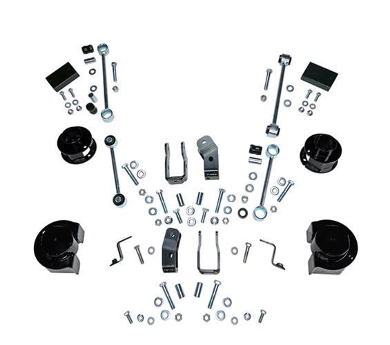 Superlift 2018 Jeep JL Wrangler Unlimited Including Rubicon Spacer Kit 2.5in Lift Kit thumbnail 2