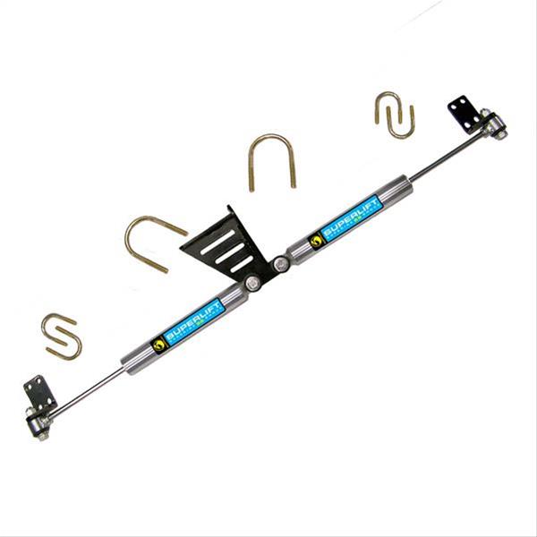 Superlift 07-18 Jeep Wrangler JK High Clearance Dual Steering Stabil. Kit- SR SS by Bilstein (Gas)