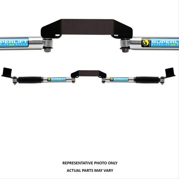 Superlift 05-19 Ford F-250 SD 4WD Dual Steering Stabilizer Kit - SL SS Bilstein (Gas) 3in Lift Req.