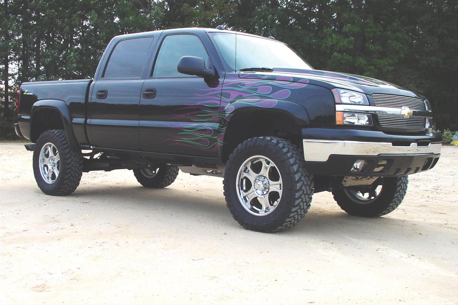 Superlift 99-06 Chevy Silv/GMC Sierra 1500 4WD 6in Lift Kit - Knuckle Kit w/ Superlift Shocks (Bundled Kit) thumbnail 3