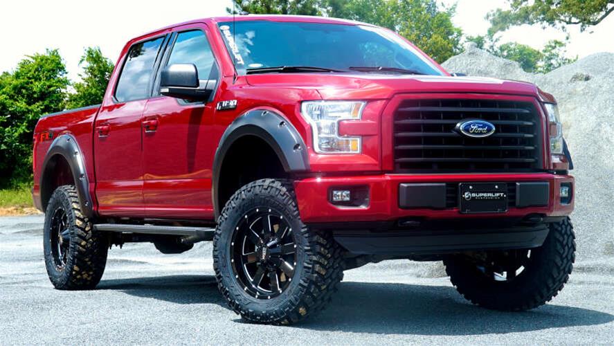 Superlift 15-19 Ford F-150 4WD 6in Lift Kit w/ Bilstein Rear Shocks (1x slf9930, 1x slf9938, 1x slf9939, 1x slf9948, 1x slf84058) thumbnail 3