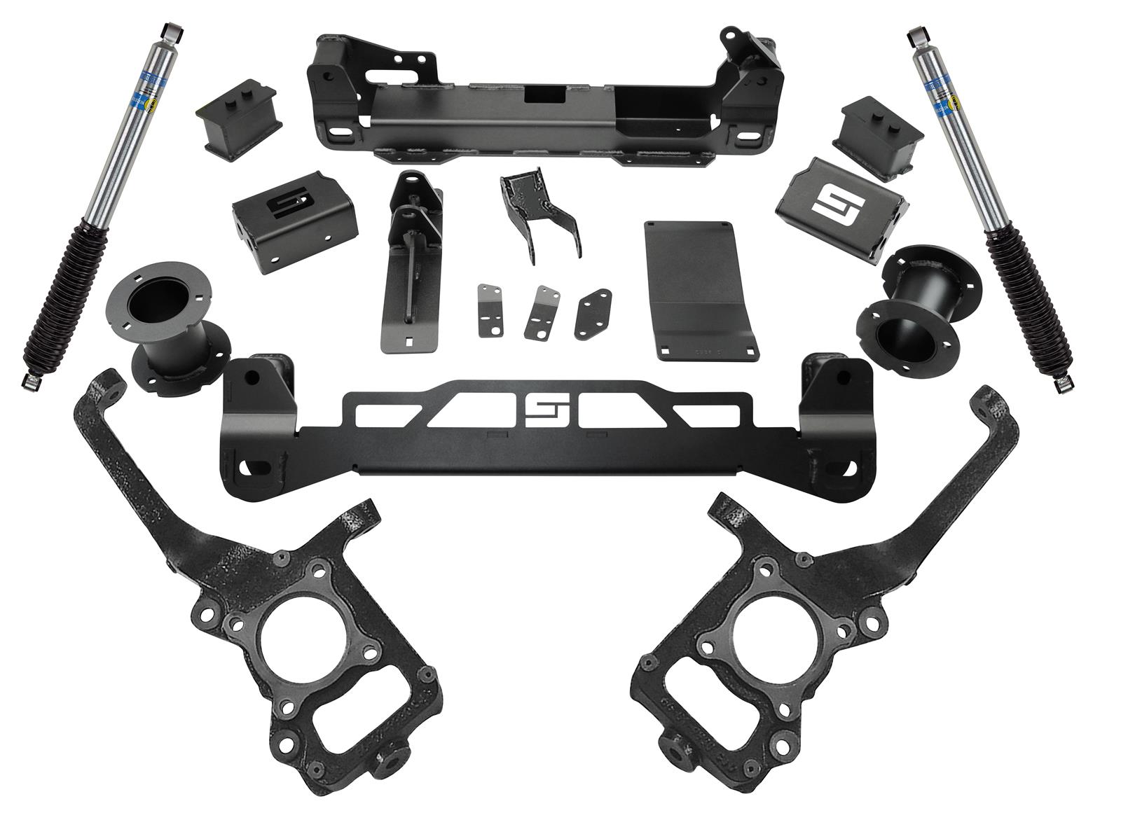 Superlift 2021 Ford F-150 4WD 6in Lift Kit w/Bilstein 5100 Series Rear Shocks