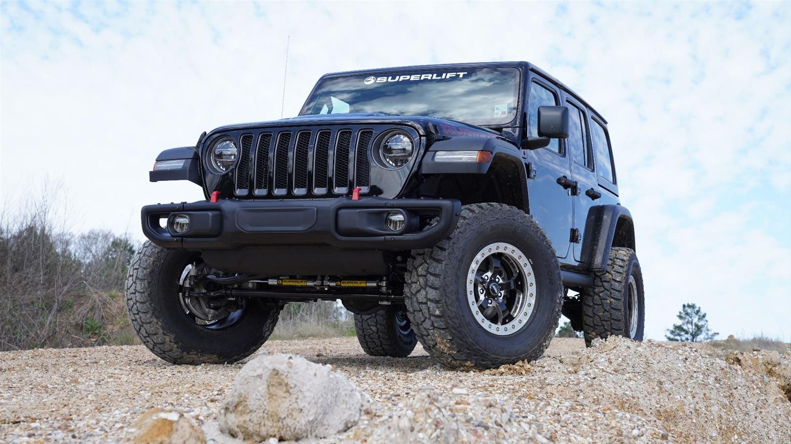 Superlift 18-19 Jeep Wrangler JL Unlimited 2.5in Lift Kit Including Rubicon w/ Shock Extensions (1x slf585, 1x slf593, 1x slf5800) thumbnail 3