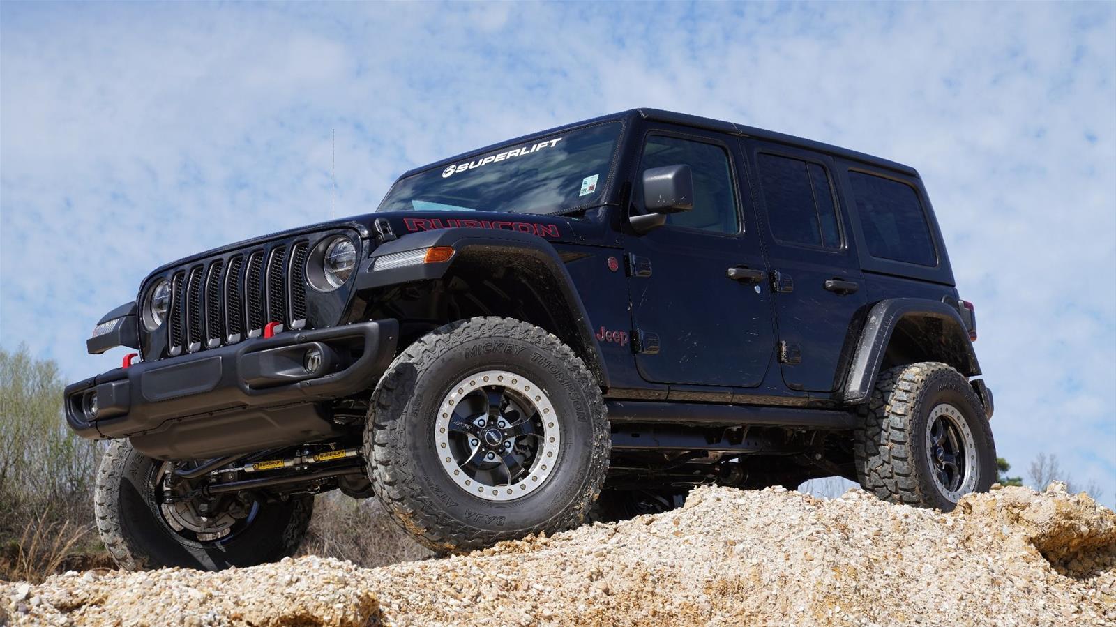 Superlift 18-19 Jeep Wrangler JL Unlimited 2.5in Lift Kit Including Rubicon w/ Shock Extensions (1x slf585, 1x slf593, 1x slf5800) thumbnail 2