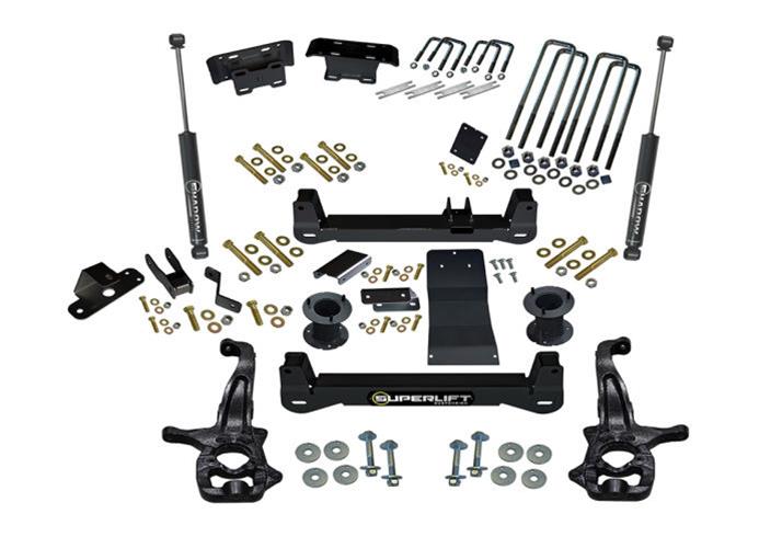 Superlift 19-20 GM 1500 (New Body) 4WD 6in Lift Kit w/ Superlift Shocks (1x slf3590, 1x slf3591, 1x slf3593, 1x slf3594, 1x slf84022, 1x slf3603) thumbnail 4