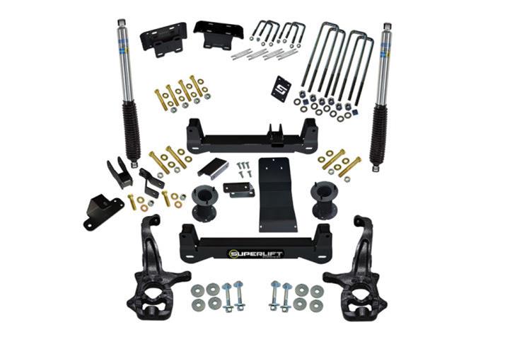 Superlift 19-20 GM 1500 (New Body) 4WD 6in Lift Kit w/ Bilstein Shocks (1x slf3590, 1x slf3591, 1x slf3593, 1x slf3594, 1x slf84023, 1x slf3603) thumbnail 4