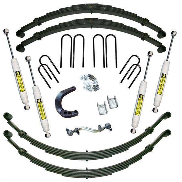 Superlift 73-91 Chevy K10/GMC K15 4WD 8in Lift Kit Rear Spring Kit w/ Superlift Shocks (Bundled Kit) thumbnail 3