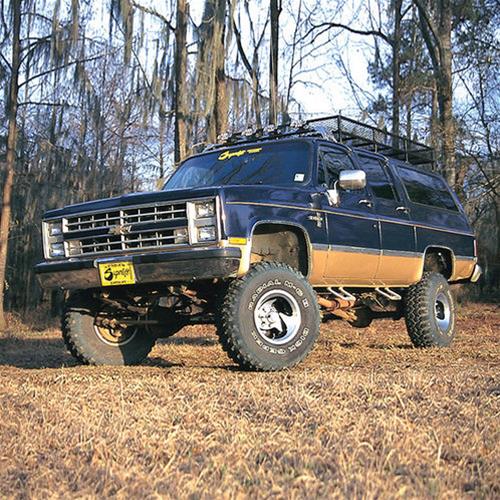Superlift 73-91 Chevy K20/GMC K25 4WD 6in Lift Kit Rear Block Kit w/ Superlift Shocks (Bundled Kit) thumbnail 9