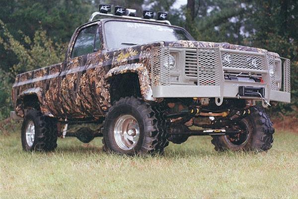 Superlift 73-91 Chevy K20 4WD (w/ 52in Rear Springs) 8in Lift Kit Rear Spring Kit w/ SLF Shocks (Bundled Kit) thumbnail 7