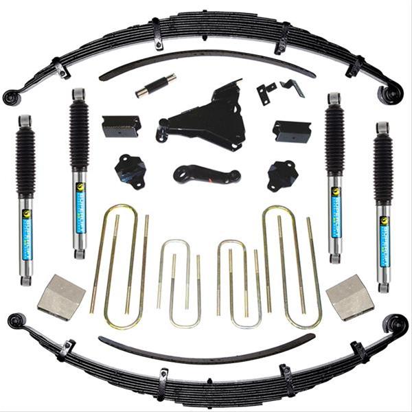 Superlift Suspension Lift Kits for 2000-2004 F-250 SUPER DUTY, F-350 DUTY - K644B Lift, Add-a-Leaf/Spacer, Gas Shocks, 8.0 in. Front, 6.0 in. Rear, Ford, Kit thumbnail 4