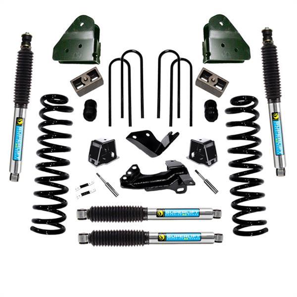 Superlift 05-07 Ford F-250/F-350 SuperDuty 4WD 4in Lift Kit w/ Bilstein Shocks (1x slf9097, 1x slf294, 1x slf9023-1, 1x slf84019) thumbnail 3