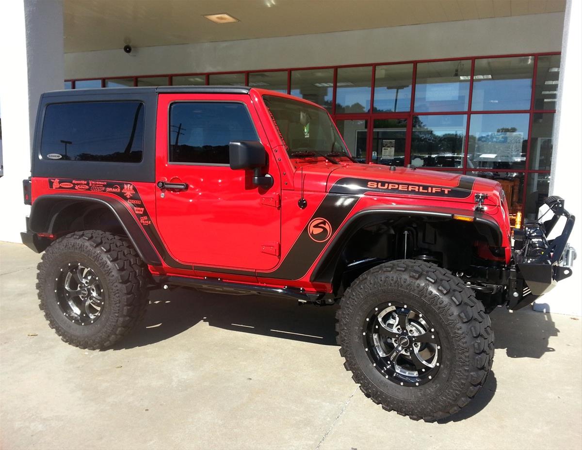 Superlift 07-18 Jeep Wrangler JK 2 Door 4in Lift Kit Standard Kit w/ Superlift Shocks (1x slf560, 1x slf562, 1x slf5717-1, 1x slf84016) thumbnail 5