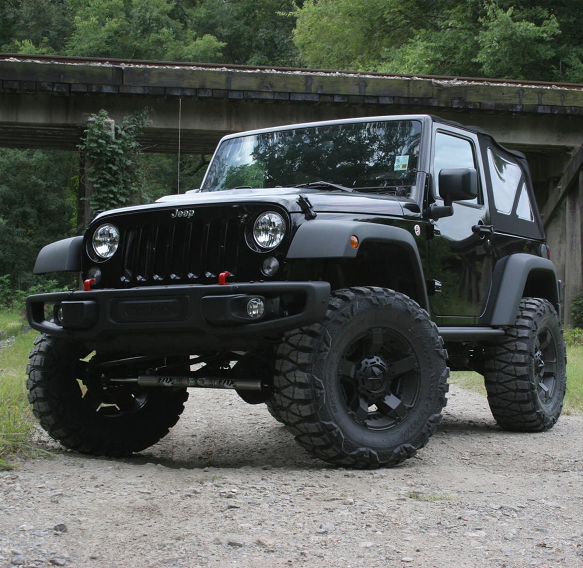Superlift 07-18 Jeep Wrangler JK 2 Door 4in Lift Kit Standard Kit w/ Superlift Shocks (1x slf560, 1x slf562, 1x slf5717-1, 1x slf84016) thumbnail 3