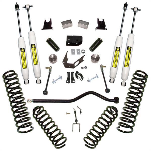 Superlift 07-18 Jeep Wrangler JK Unlimited 4in Lift Kit w/ Superlift Shocks (1x slf560, 1x slf561, 1x slf5708-1, 1x slf84047) thumbnail 2
